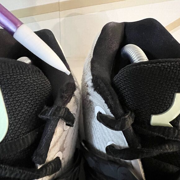 Nike Kevin Durant KD 14 TB White Black DA7850-100 Men's Basketball Shoes Sz 8.5 - Picture 7 of 12